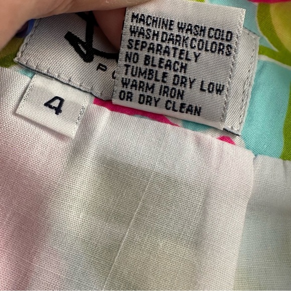 Vintage Lilly Pulitzer Jungle Animal Print San Diego Zoo Cotton Mini Skirt 4 - Picture 7 of 7